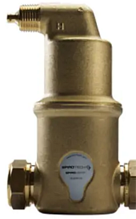 Purgeur d'air en laiton Spirotech Spirovent AA075 avec raccordement horizontal 3/4"