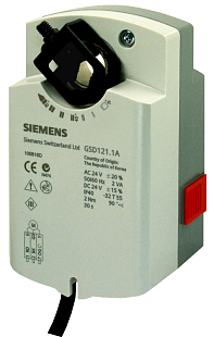 Actionneur de clapets Siemens GQD 161.1A, 24 V