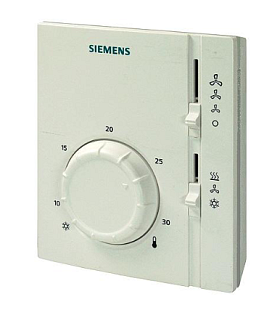 Thermostat d'ambiance pour ventilo-convecteur à quatre tubes Siemens RAB 31.1 (RAB31.1)