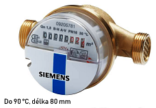 Compteur d'eau résidentiel SIEMENS WFW30.D080