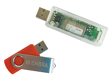 Kit de relevé wM-Bus ENBRA EWM avec modem USB EWMR-INT à antenne interne intégrée