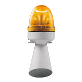 Signalisation combinée lumineuse et sonore SIRENA - Orange 230VAC