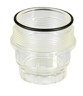 Cuve en plastique transparent avec un joint torique pour détendeurs Honeywell D06F, 1/2"-3/4"