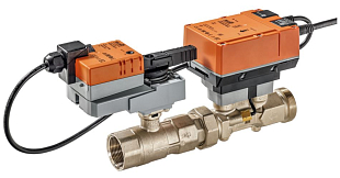 Robinet à boisseau sphérique régulateur de pression indépendant Belimo EP015R2+BAC DN15